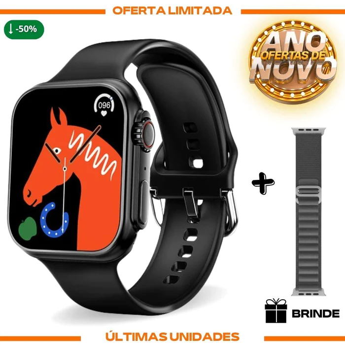 Smartwatch - Serie 8 Ultra + Pulseira Extra